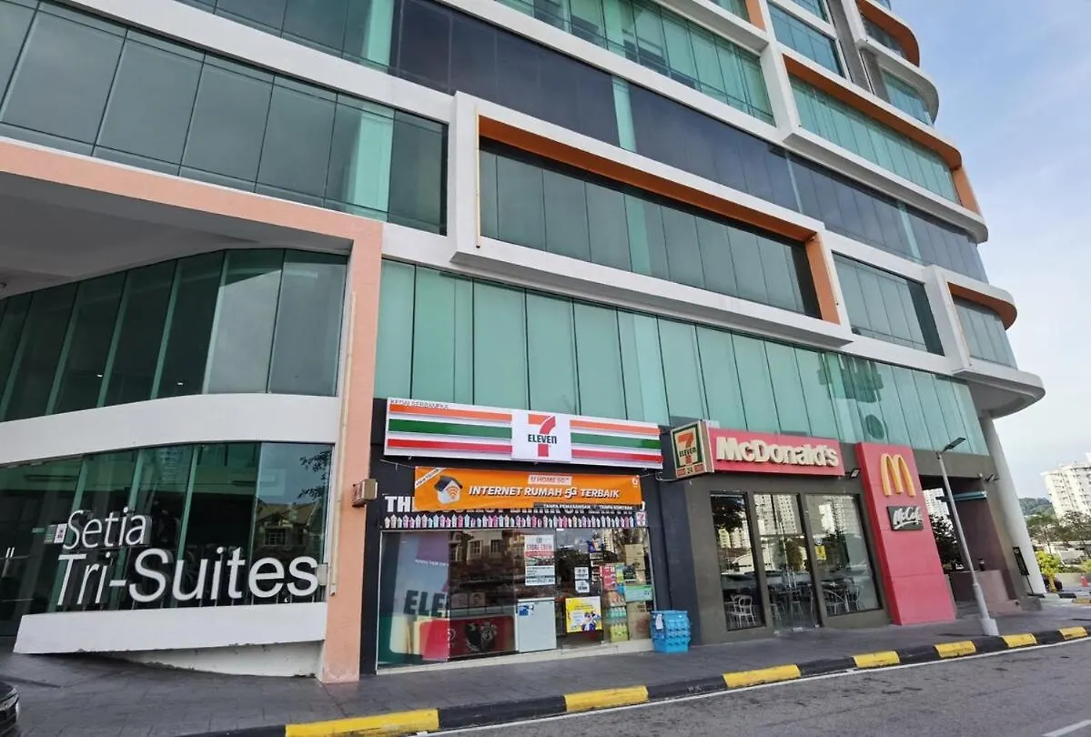 2Br Lively City View Family Suite#Airport Bayan Lepas 0*,  Malaysia